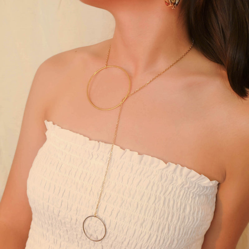 Sol Two-tone Necklace